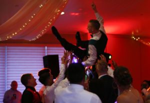 Students dancing at 2019 Catasauqua prom at Woodstone Country club in Danielsville, Pa Lehigh Valley Appalachian Entertainment Dj's